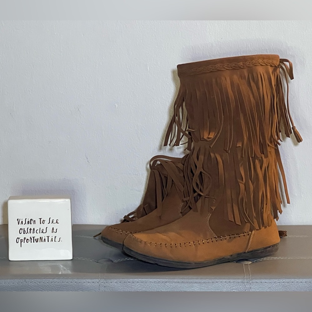 Fringe Boots